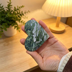 Moss Agate Heart Lot - 1 kg