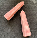 Natural Pink Opal Crystal Tower Polished Single Point Obelisk for Decor Stone