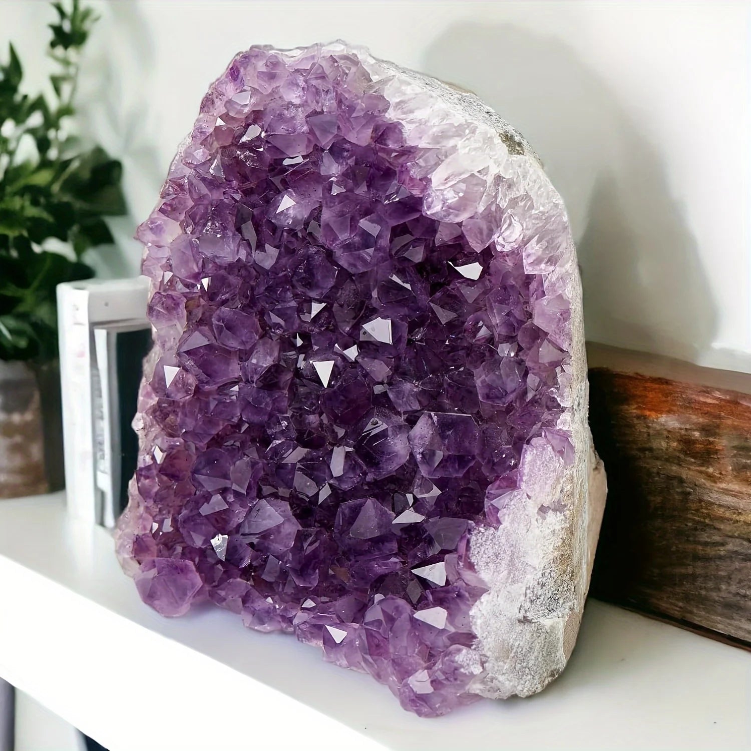 Natural Amethyst Geode Cluster