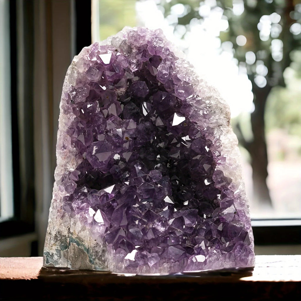 Natural Amethyst Geode Cluster
