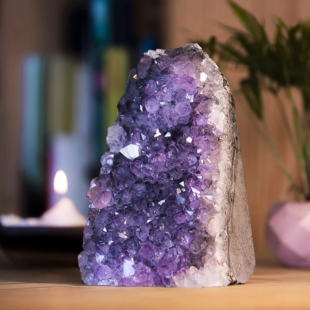 Natural Amethyst Geode Cluster