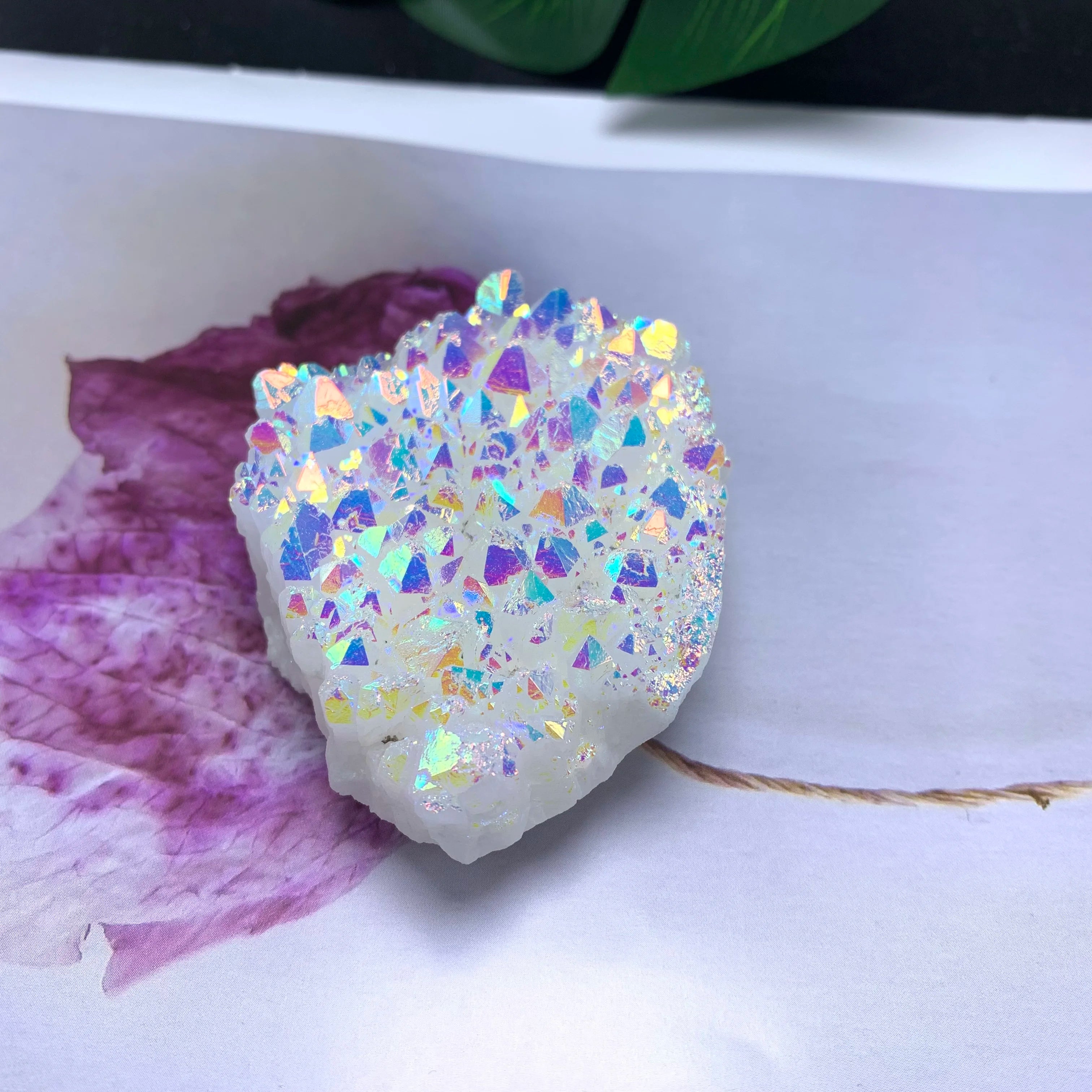 Aura Quartz Cluster - 1 kg Lot