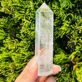 Nature Crystal Tower NaturalwhiteCrystak Point Clear Quartz for Decoration Polished
