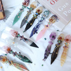 Crystal Dagger Carving Lot - 1 kg lot