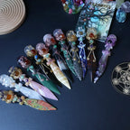 Crystal Dagger Carving Lot