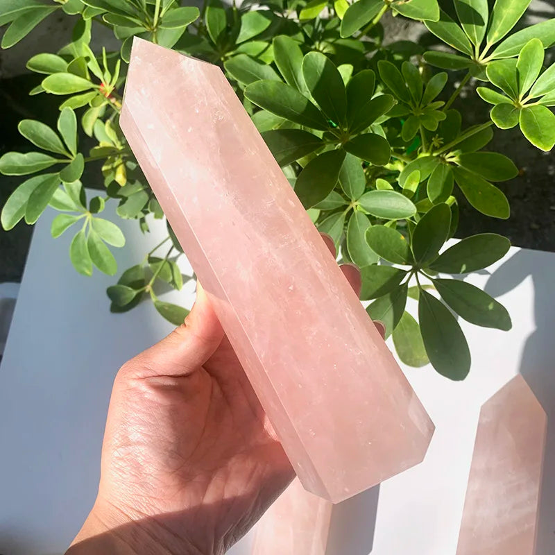 Rose Quartz Tower Lot - 1 kg