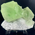 Fujian Green Cube Fluorite Mineral Specimen - 1 piece