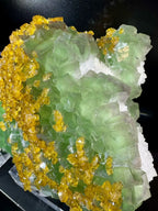 Green Yellow Fluorite Mineral Specimen
