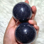 Blue Goldstone Sphere