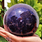 Blue Goldstone Sphere