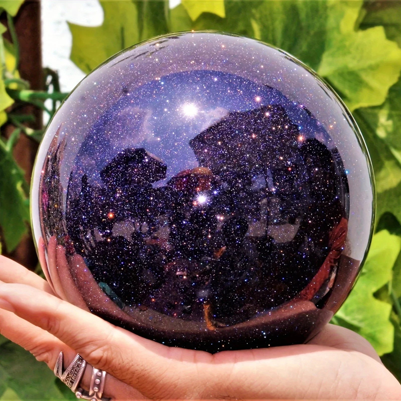 Blue Goldstone Sphere