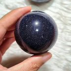 Blue Goldstone Sphere