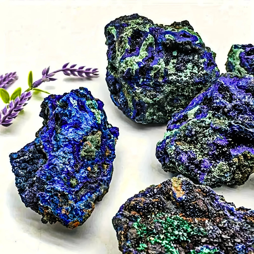 Azurite Mineral Specimen - 1 kg Lot