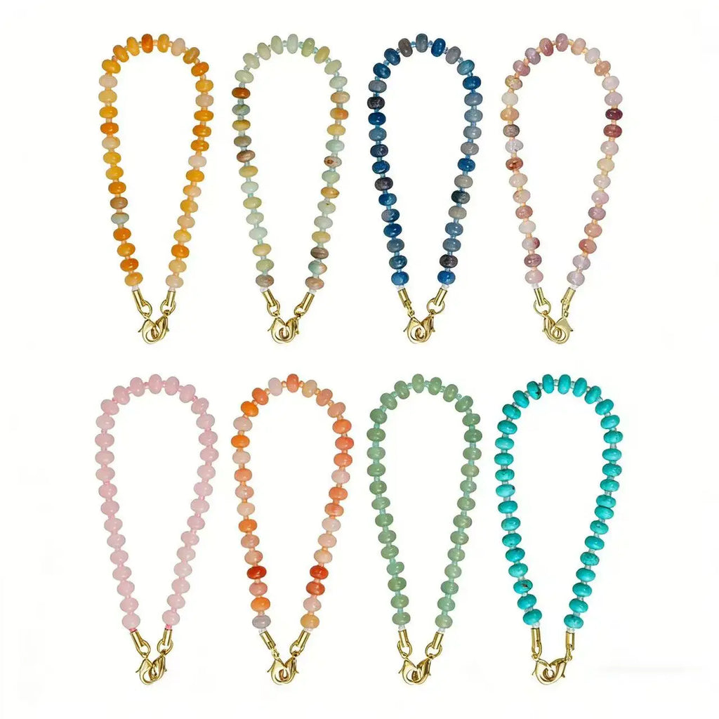 Crystals Gravels Gemstone Accessories Natural Crystal Chips Mobile Phone Chains for
