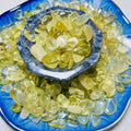 Crystal Quartz Citrine Chips for for Home Decoration