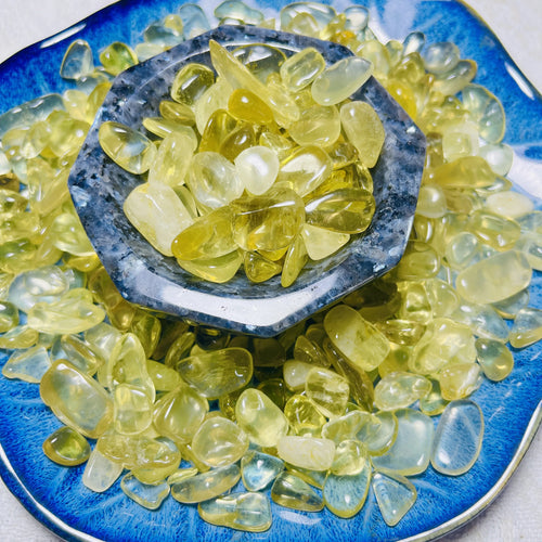 Crystal Quartz Citrine Chips for for Home Decoration