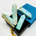 Gemstone Crystal Tower Blue Aragonite Tower