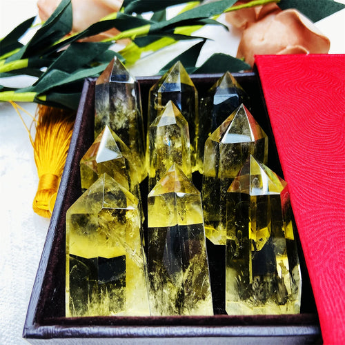 Gemstone Crystal Tower Citrine Tower