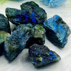 Raw Labradorite Stone - 1 kg Lot