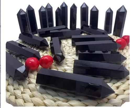 Black Obsidian Tower Lot - 1 kg - 1 kg lot