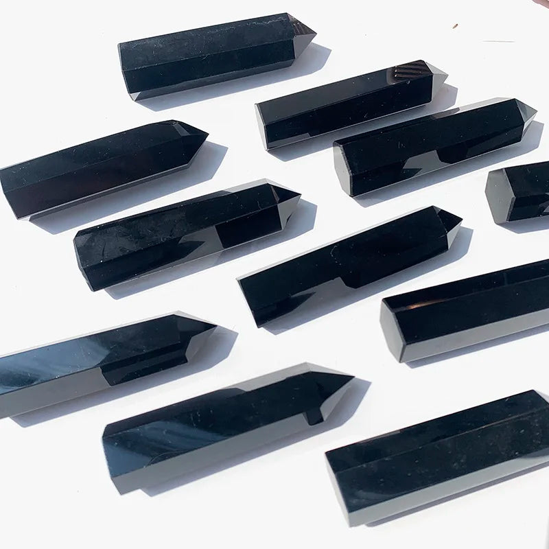 Black Obsidian Tower Lot - 1 kg