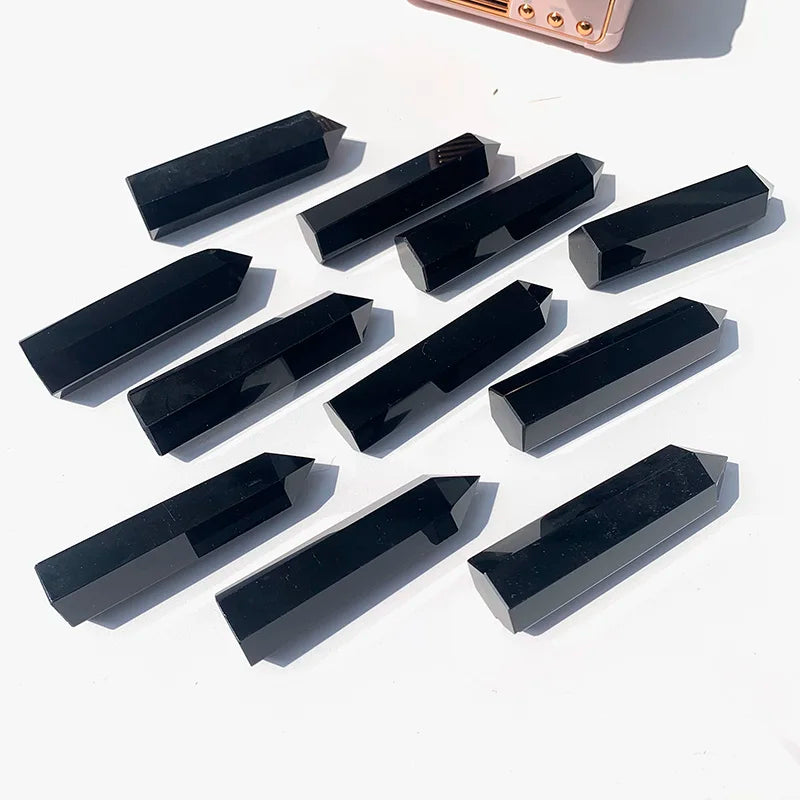 Black Obsidian Tower Lot - 1 kg