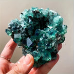 Dark Green Fluorite Raw Cluster - 1 kg Lot
