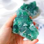 Dark Green Fluorite Raw Cluster - 1 kg Lot