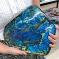 Sparkling Polished Labradorite Freeform Stones Blue Decorations Suitable for Gift and Decor Crystal Decor