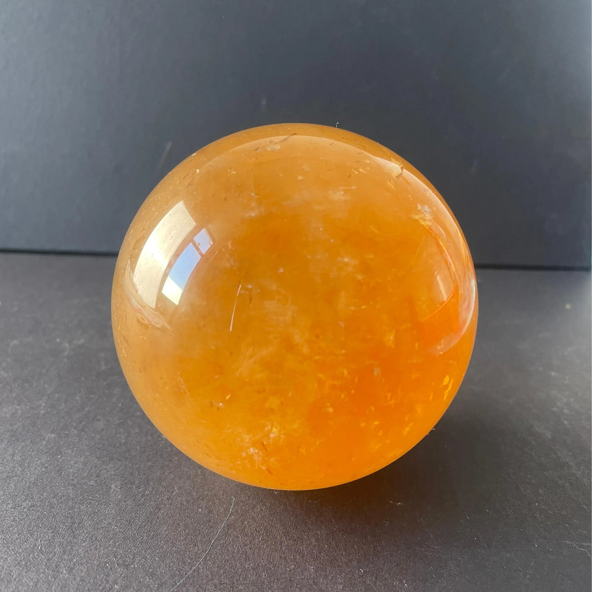 MT Brand Natural Honey Calcite Crystal Balls for Decoration-Fashion Trend