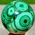 Malachite Sphere Stone Natural Malachite Crystal Ball Stone Grade Quality