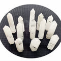 Natural Black Tourmaline Rutilated Quartz Tower Crystal Point Clear Quartz Tower for Decoration