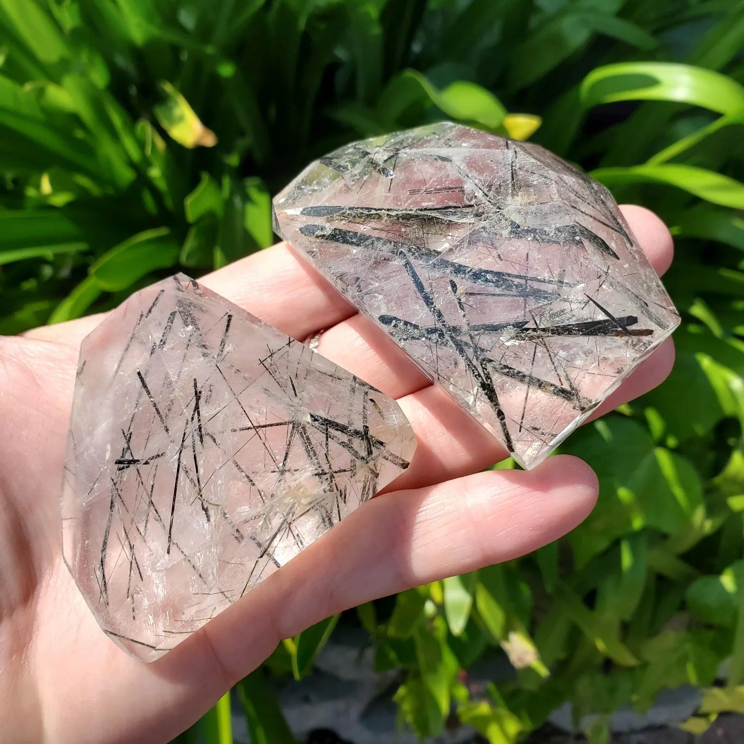 Natural Crystal Black Tourmaline Freeform Polished Freedom for Home Office Decor