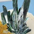 Natural Crystal Mineral Flower Shape Vivianite Cluster Rough Sparkle Vivianite Mineral Specimen