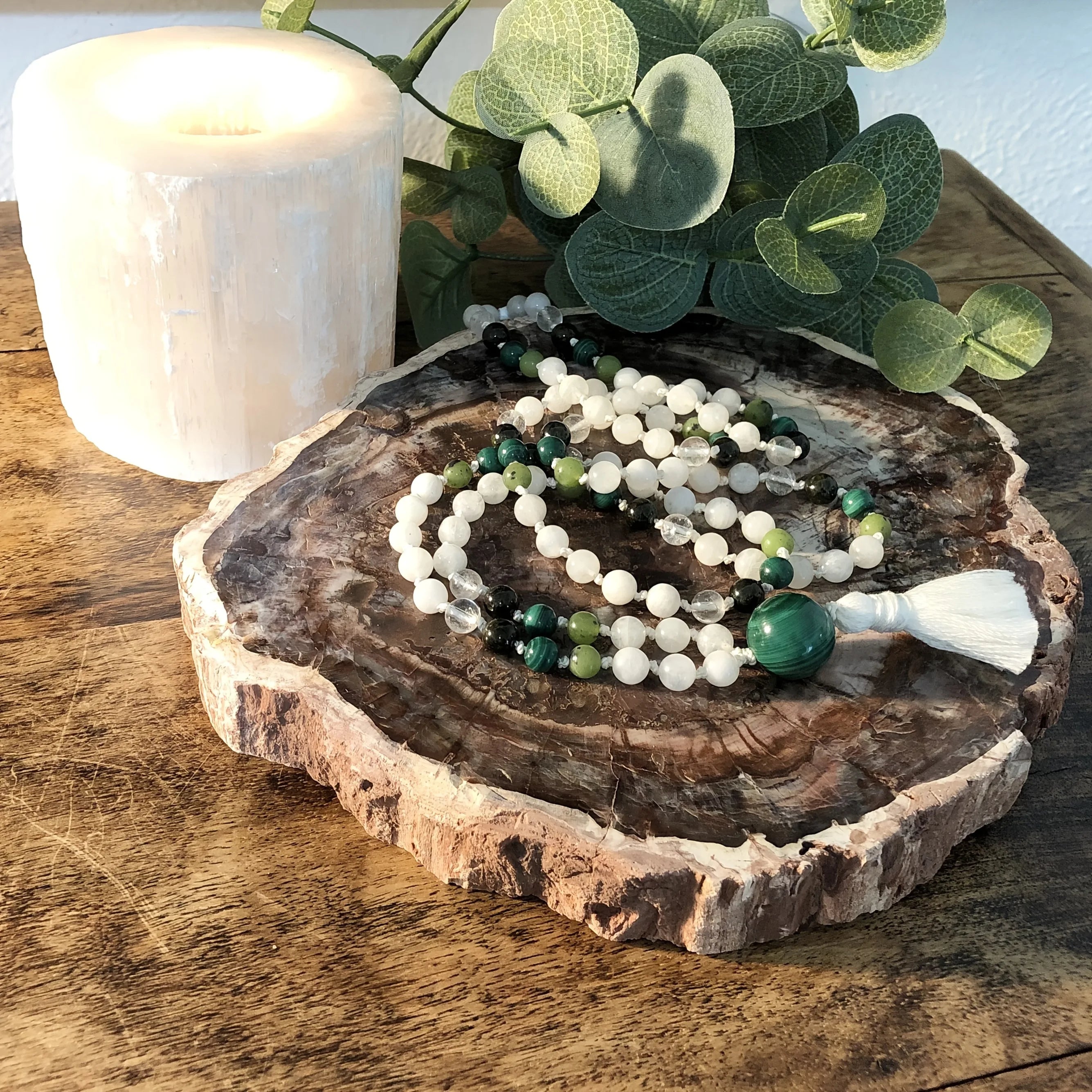 Natural Crystal Wood fossil Slab Wood Slice Good Pattern Home Collection Decor