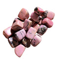 Natural Crystals Cube Square Pink Rhodonite Crystals Tumbled Stones Crystal Decor