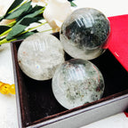 Natural Crystals Ball Garden Quartz Sphere for Home Decor