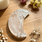 Clear Quartz Moon Carving - 1 kg Lot