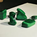 Natural Polished Crystals Stone Malachite Tumble for Home Decor