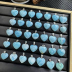 Larimar Heart Pendant