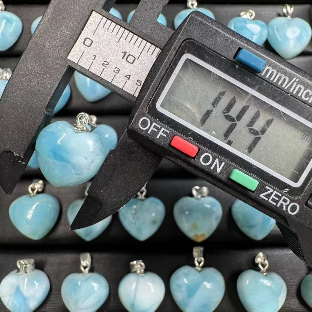 Larimar Heart Pendant