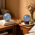 Natural Polished Blue Aventurine Sphere Crystal Ball Gemstone Sphere for Home Decoration Gift