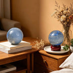 Natural Polished Blue Aventurine Sphere Crystal Ball Gemstone Sphere for Home Decoration Gift