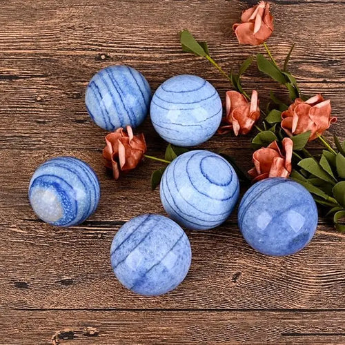 Blue Aventurine Sphere Lot