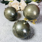 Natural Pyrite Sphere Crystal Ball Home Decoration