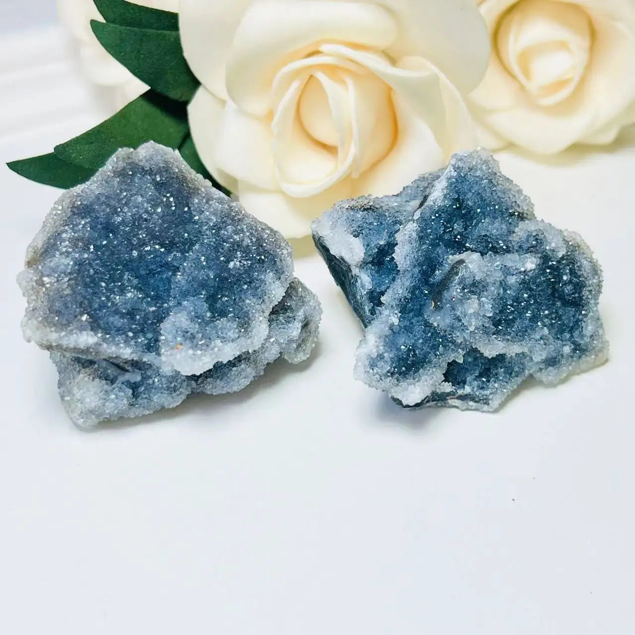 Natural Raw Druzy Sphalerite Mineral Specimen Crystal Stone for Home Decor Gift