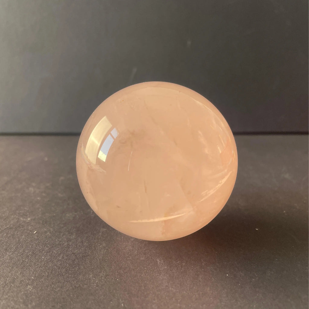 Natural Rose Quartz Crystal Ball Polished Sphere for Craft Ornament