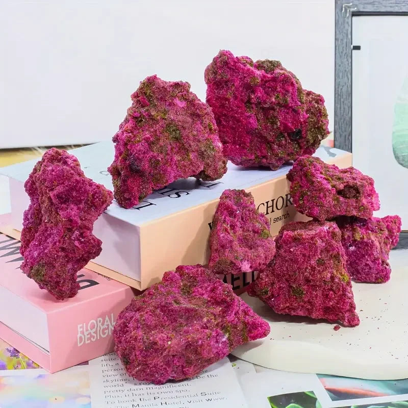 Natural Ruby Ore Mineral Specimen - 1 kg Lot