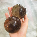 Natural Stone Smoky Quartz Sphere Crystal Gemstone Ball Craft for Decoration Gifts
