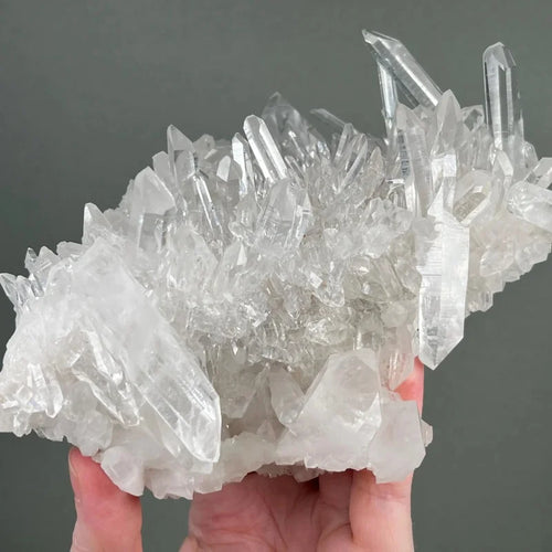 Natural Clear Quartz Clusters Raw Crystal Crafts Crystal Cluster for Decoration